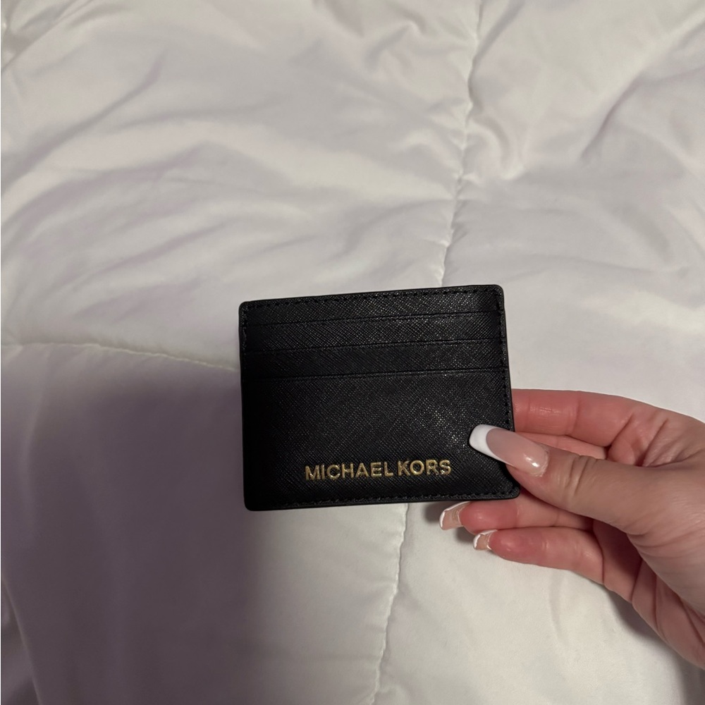 Michael Kors Black Key Card Holder